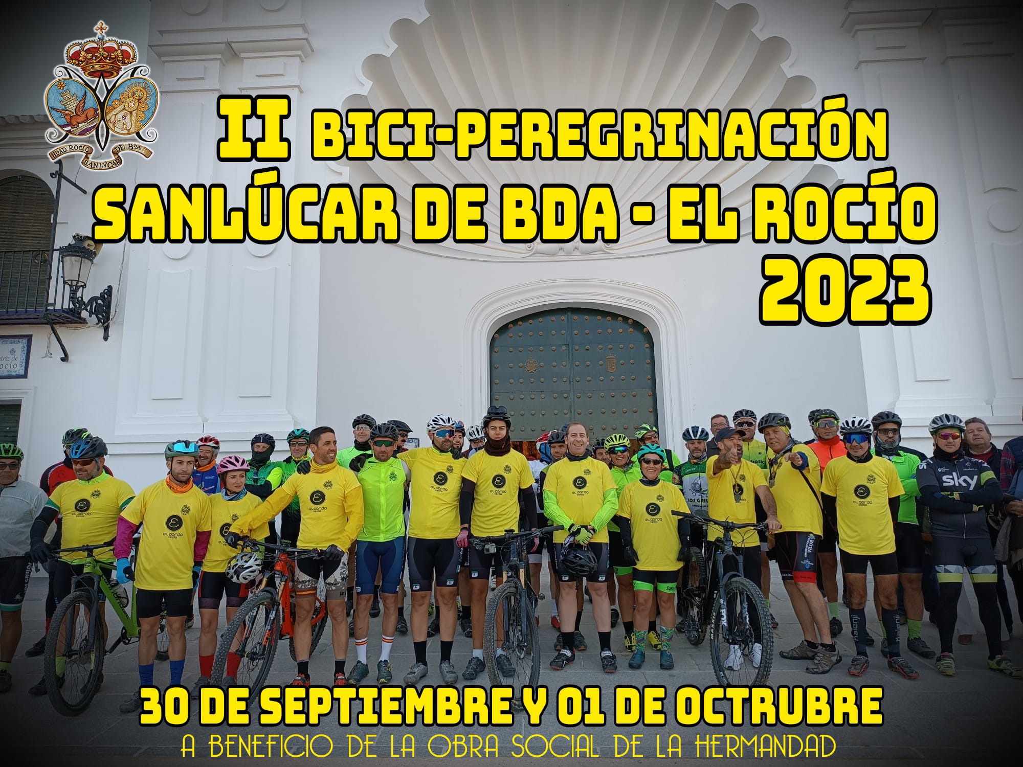 APERTURA DE INSCRIPCIONES II PEREGRINACIÓN EN BICI AL ROCÍO