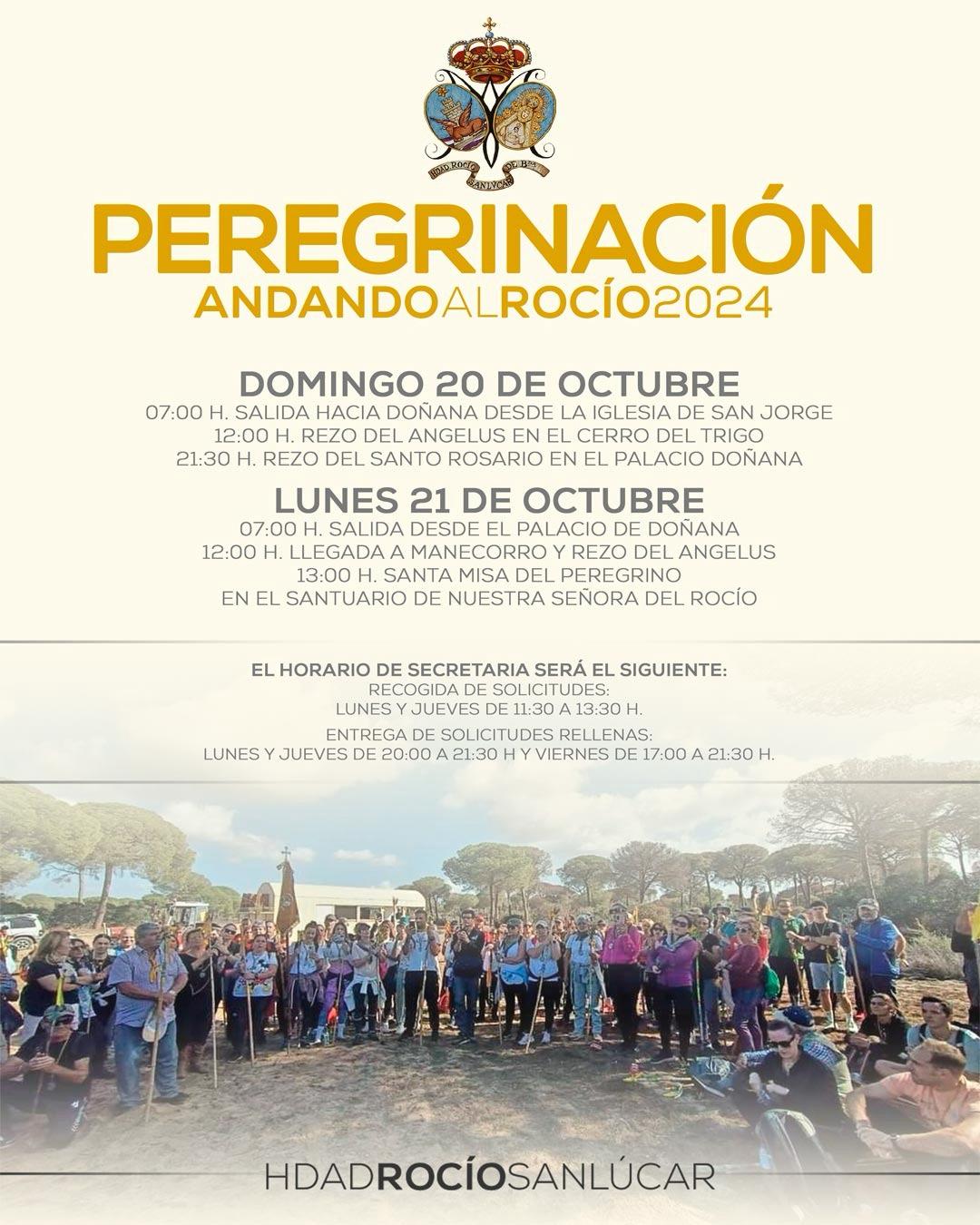 PEREGRINACIÓN ANDANDO AL ROCÍO