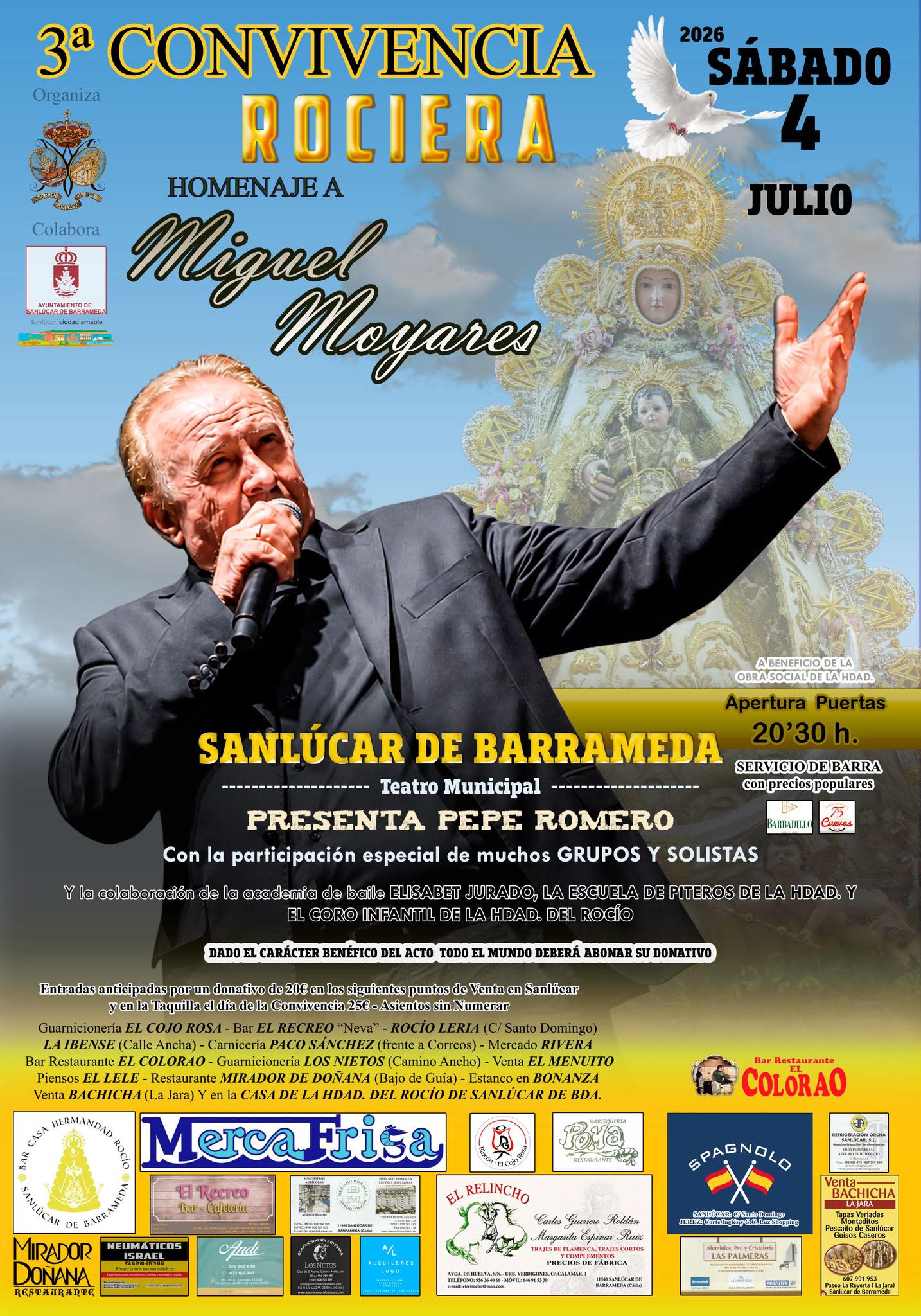 III CONVIVENCIA ROCIERA – HOMENAJE A MIGUEL MOYARES